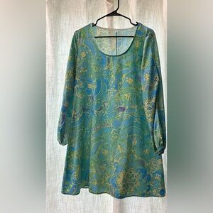 Vibrant Patterned Dress